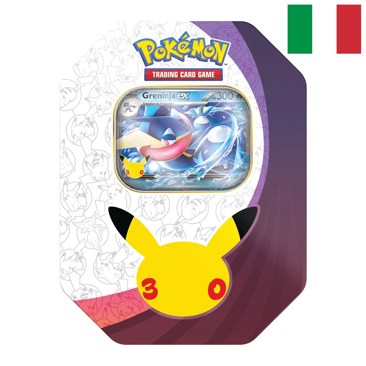 Pokémon 30° Anniversario Tin Collezione Greninja ex ITA