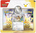 Pokémon - 1 Confezione Blister 30 anni con evee- ITALIANO-NEW SIGILLATO